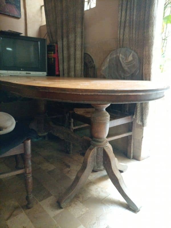 wooden dining table 8