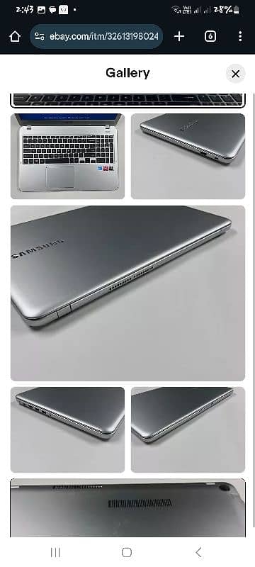 Samsung AMD 5 laptop 1