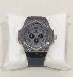 Hublot Premium Quality Watch ( gray strap),