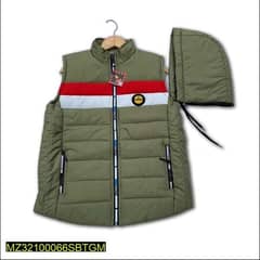 Men's stitched parachute jacket 0