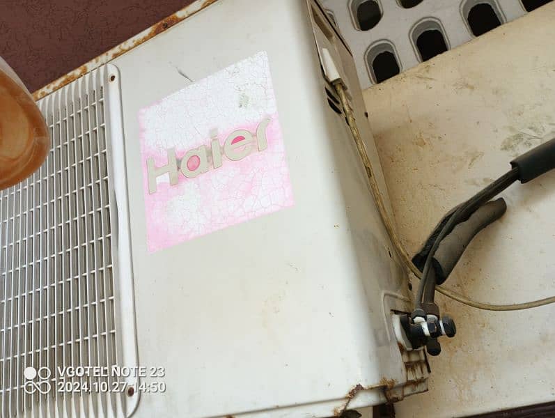 Haier air contion ac cooling 1.5 ton 1