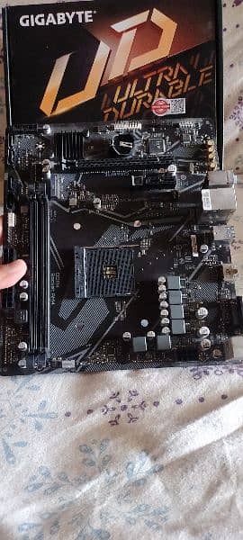 Amd Ryzen Motherboard A520M k v2 3