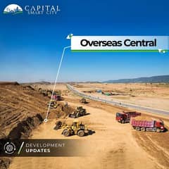 Overseas Central, Sector D,Park Face Plot Available For Sale