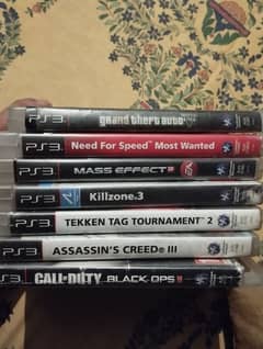 PS3 cd games