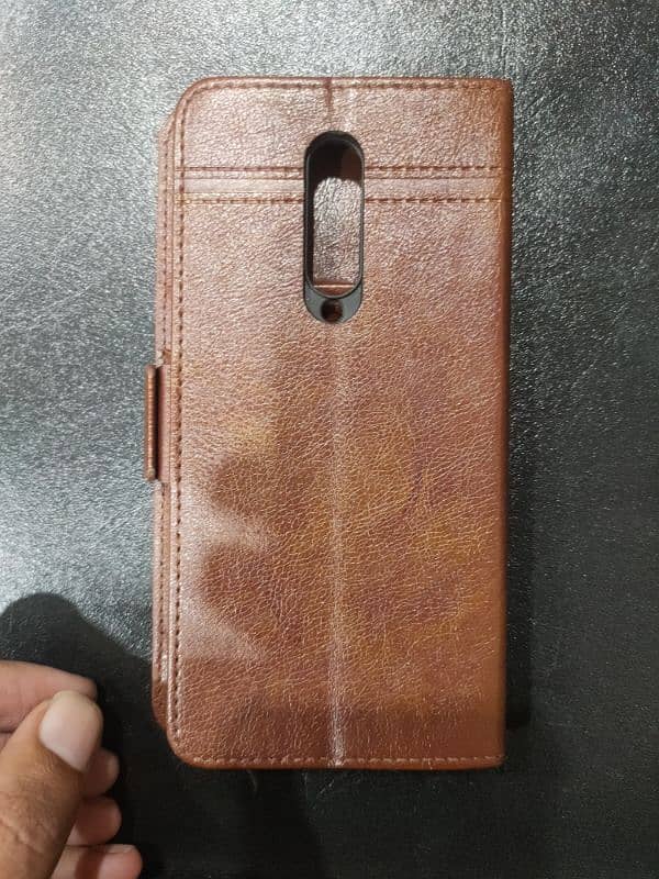 oneplus 8 book cover in primium leather 3