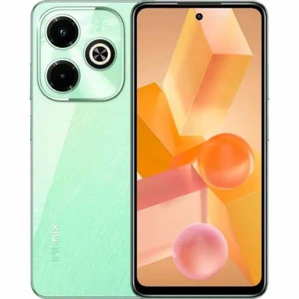 Infinix hot 40i colour Green Ram 8+8 Rom 128 for sale 0