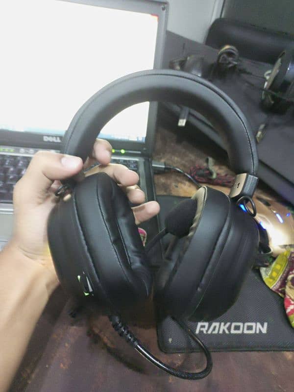 7.1 Gaming RGB Headphones Surrounded sound 4