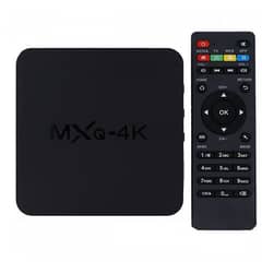 Tv Box 4k Ultra HD H. 265 HEVC Android Tv Box Black