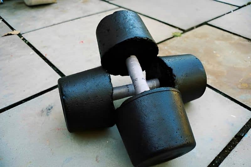 Homemade Dumbbells 0