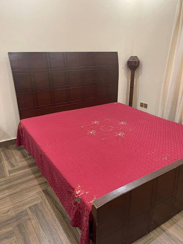 King Size Double Bed with Mattress 5