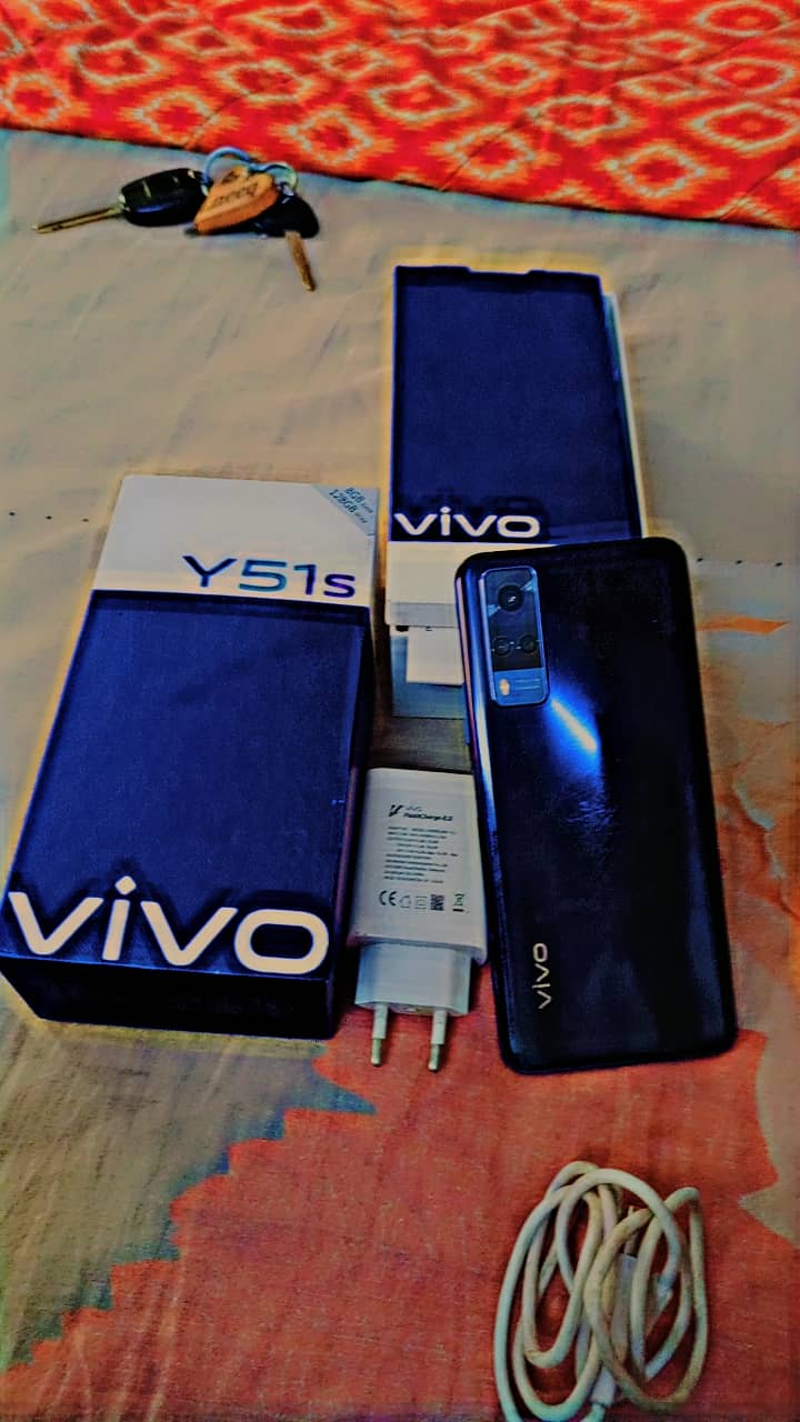 Vivo  Y51S  8gb 128gb one hans use full box 1