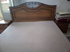 Slightly Used Bed Set With Matress