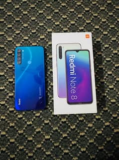 Redmi note 8 with box