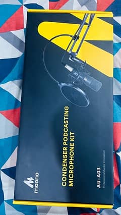 condencer recording/podcasting mic kit