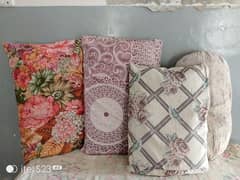 Four pillows