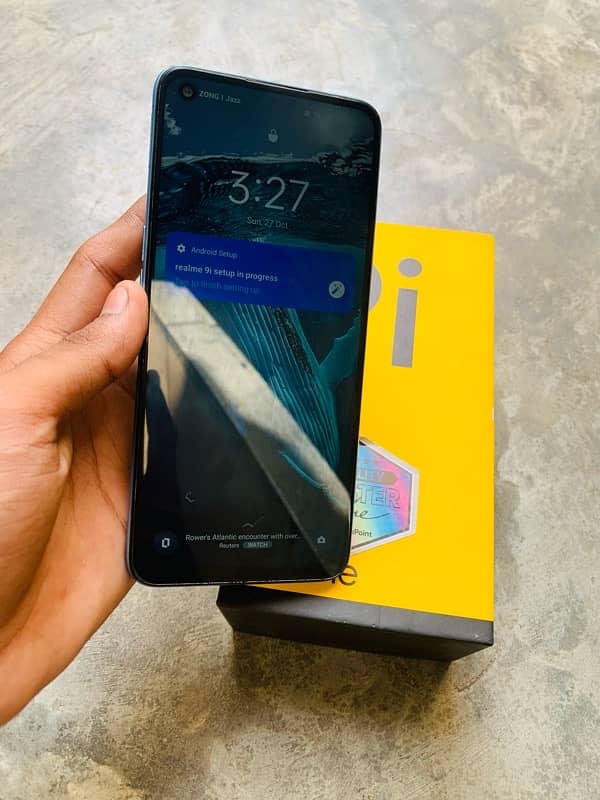 Realme 9i (6+4/128) with box 1