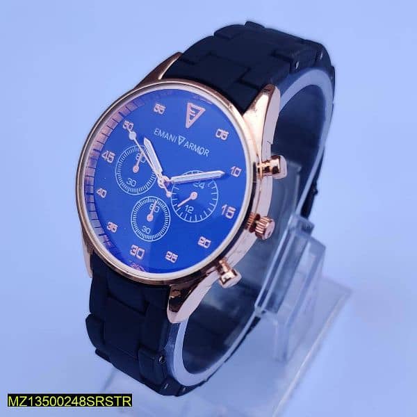 stylish men,s analog wrist watch 1