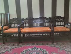 fully sheeshàm wooden 4 seater sofa 0