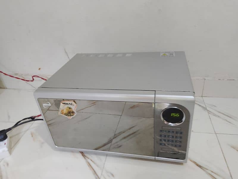 Homage microwave oven 2 in 1 grill + microwave 6