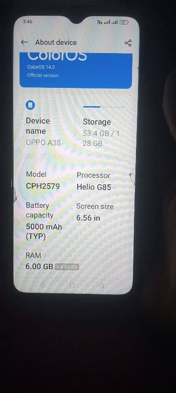 Oppo A38 Phone Available For Sale 4