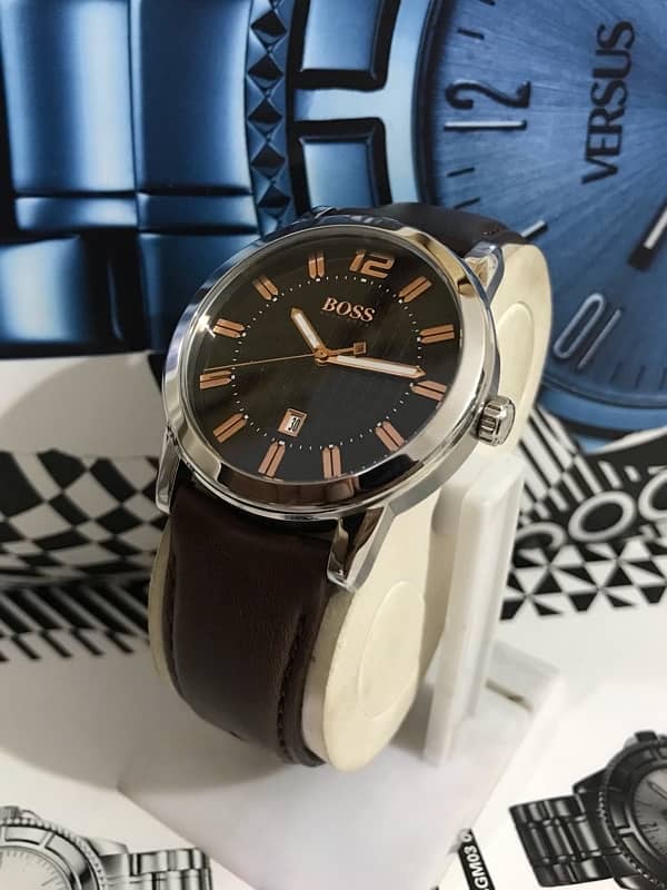 HUGO BOSS-ROSE GOLD-NEW ORIGINAL WATCH-RADO-OMEGA-ROLEX-TISSOT-CITIZEN 3