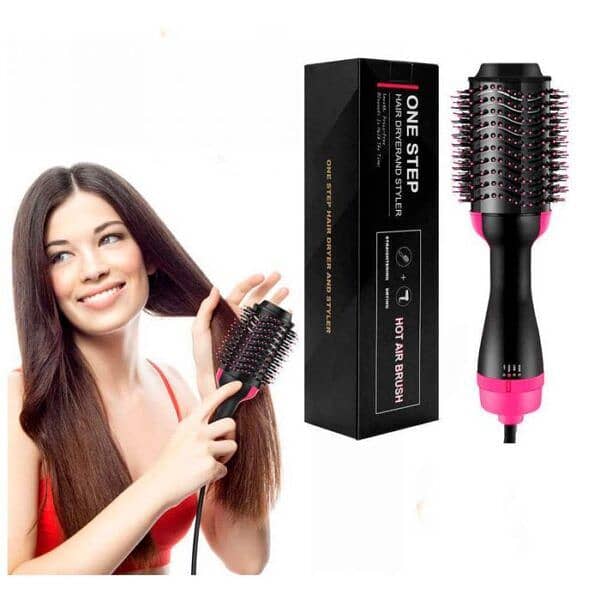 3 In 1 One Step Hot Air Brush (dryer + Styler) 1