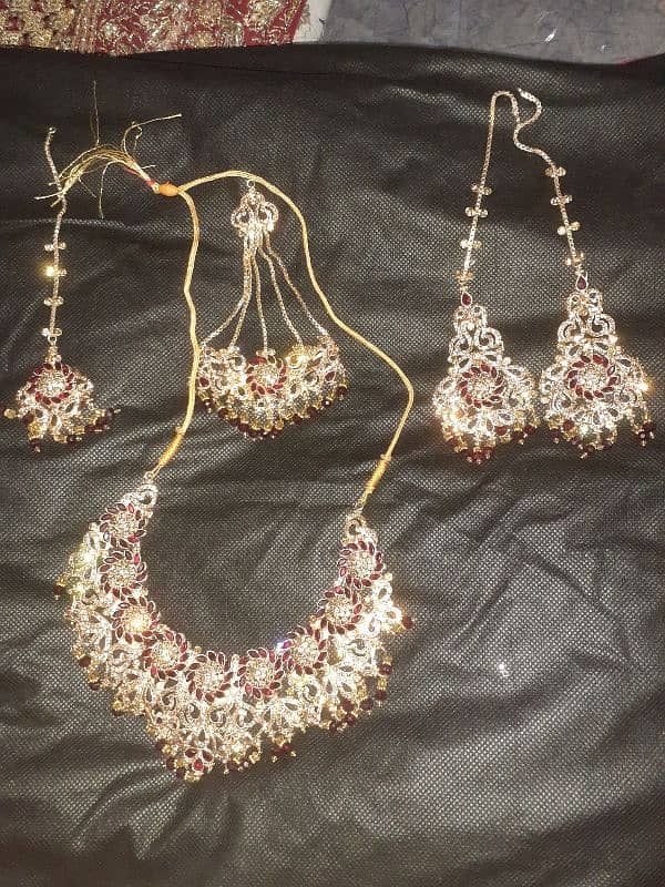 Baraat, Valima dress & jewlery medium size 10