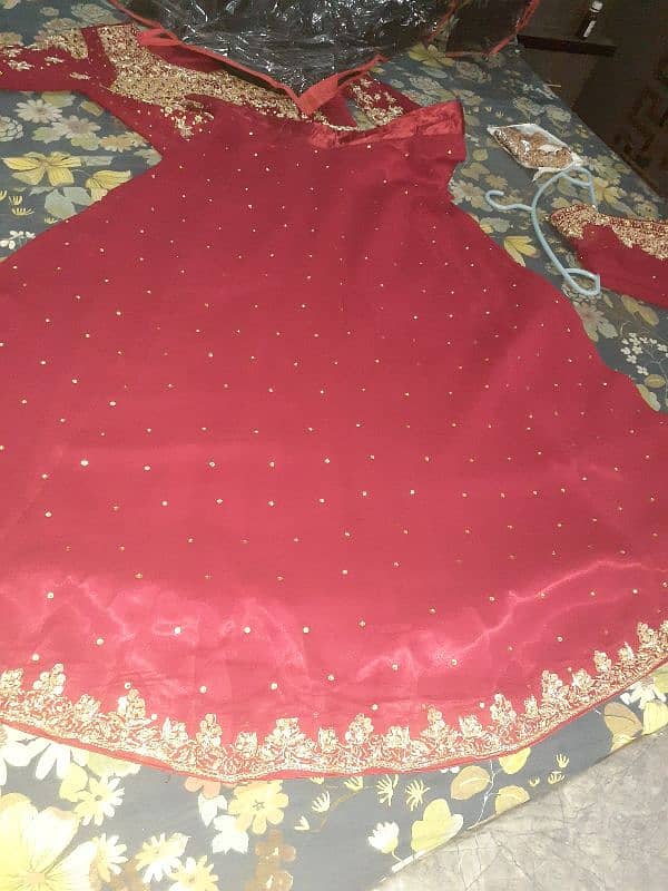 Baraat, Valima dress & jewlery medium size 12