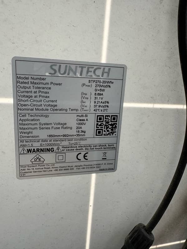 solar panel  18 Rupees / Watt. 3