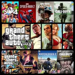 GTA 5/CRICKET 24/TEKKEN 8 PC GAMES INSTALL KRWAYE ALL OVER PAKISTAN