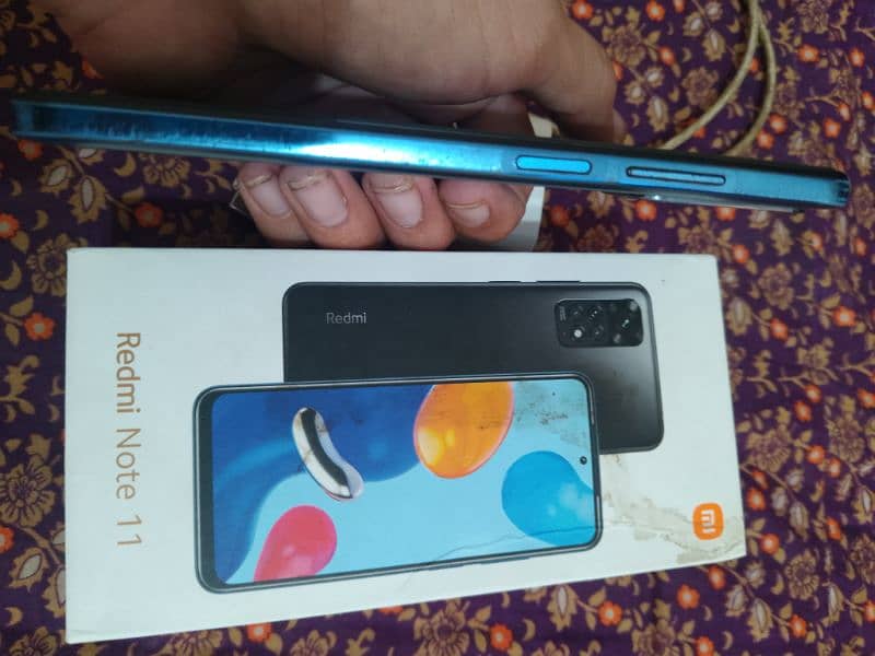 Redmi Note 11 Box + Charger 6/128 2