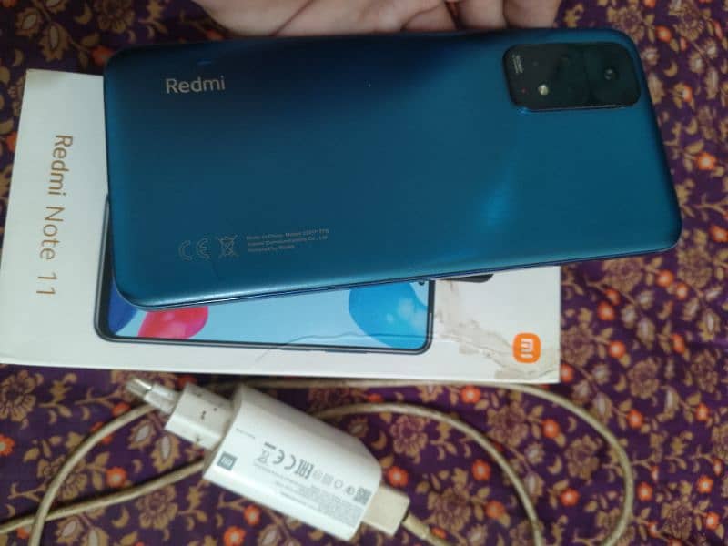 Redmi Note 11 Box + Charger 6/128 4