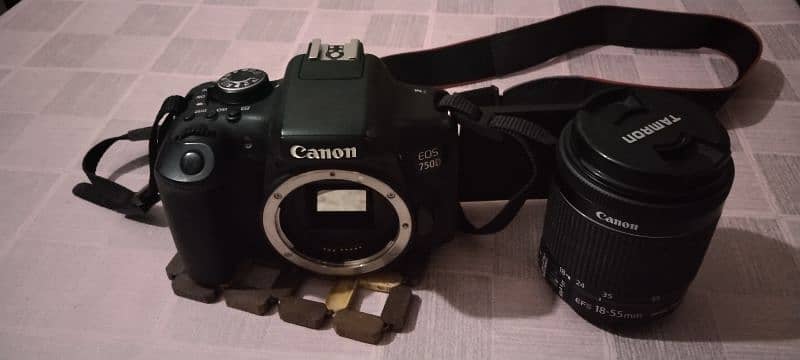 Used Canon 750D Camera. 11