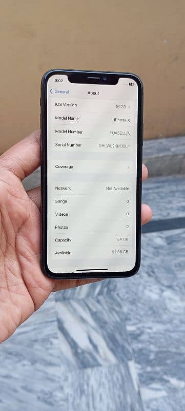 I Phone X 64Gb PTA Approved 100% Battery Health! 10