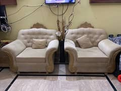 1 Deewan 5 Seater Sofa 1 Center Table 2 Side Tables