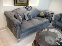 Sofa set / Wooden Sofa set / 6 Seater sofa