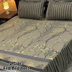 3pcs Cotton Double Bedsheet