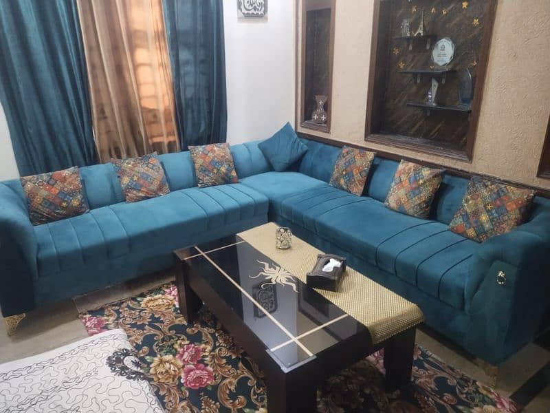 Brand new L shaped sofa set(0331-8424507) 5