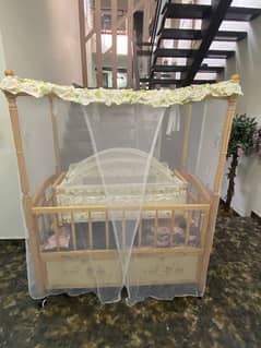 Baby cot / baby bed / baby rocker / wooden baby bed.