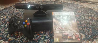 Xbox 360 slim with Kinect 1 controller and w2c game