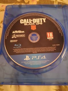 Call of duty Black Ops 4 used (ps4 game)