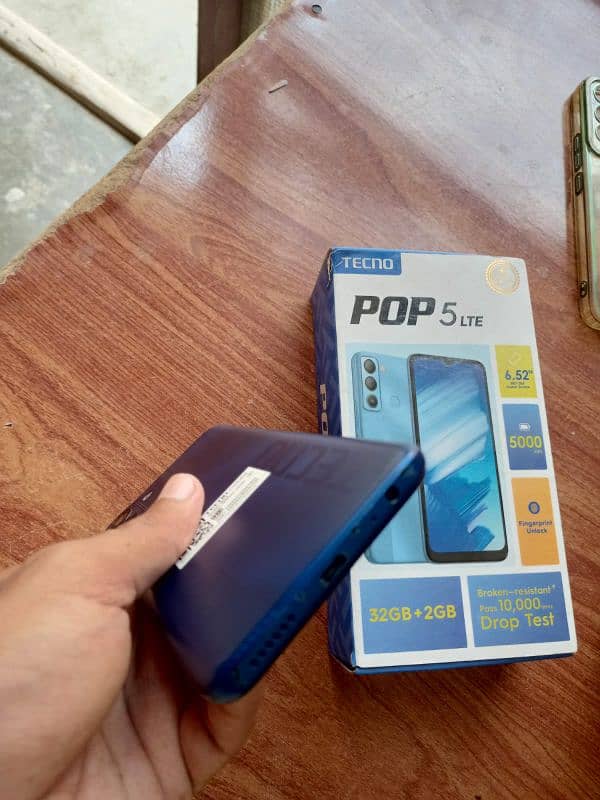 tecno pop 5 LTE with box 1