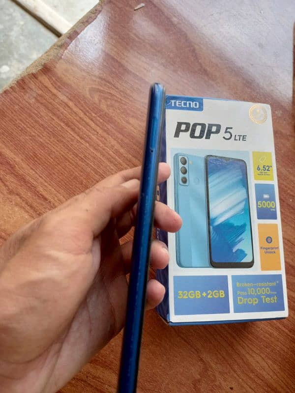 tecno pop 5 LTE with box 4