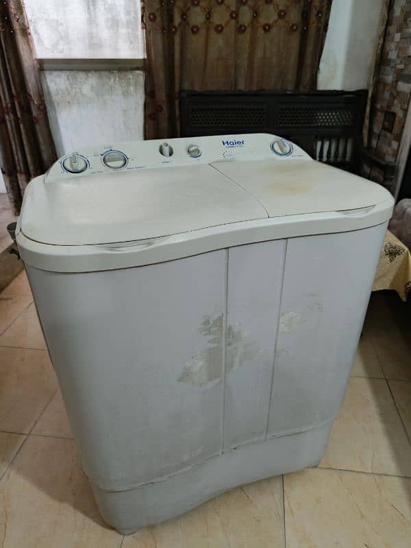 Haier washing machine 1