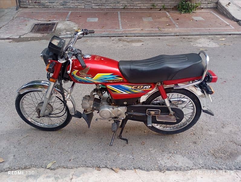 honda cd 70 2021 urgent sale 4