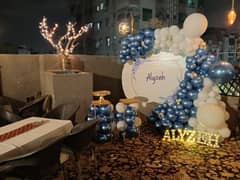 BIRTHDAY DECORATIONS, PARTY, EVENTS, NIKKAH, MAIYON