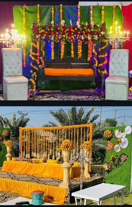 BIRTHDAY DECORATIONS, PARTY, EVENTS, NIKKAH, MAIYON 1