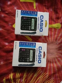 c. a. s. i. o. MJ 120D Plus 300 Steps Check and  Calculator 0