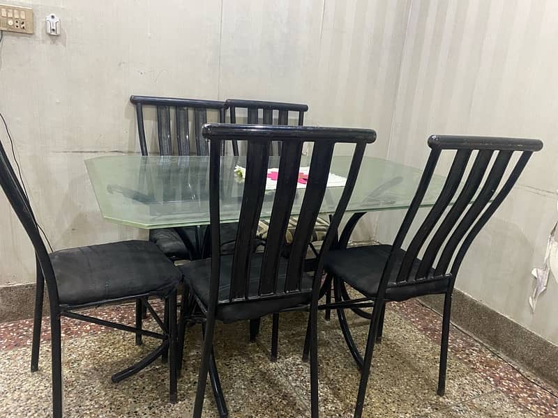 dining table with five chairs 1