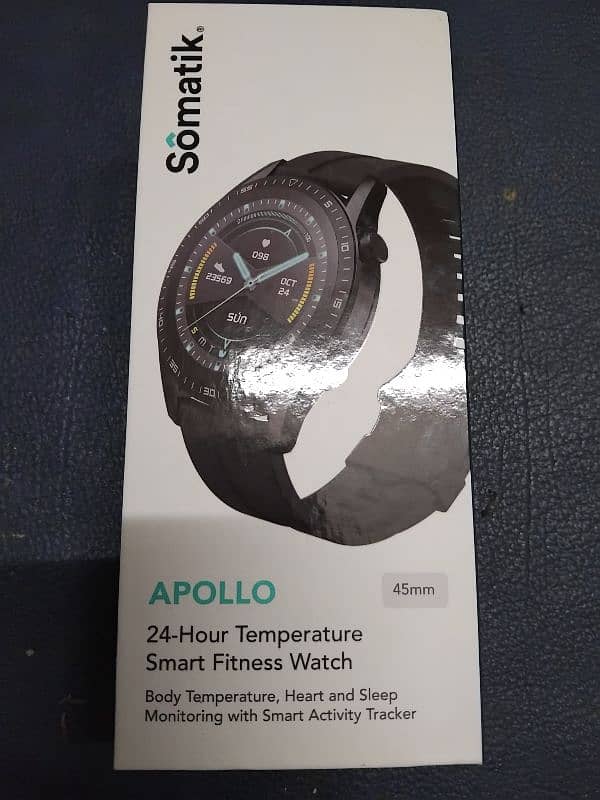 Somatic APOLLO 24-Hour Temperature Smart Fitness Watch 0